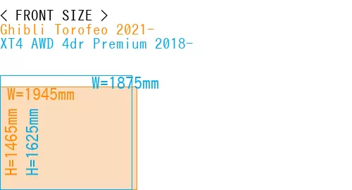 #Ghibli Torofeo 2021- + XT4 AWD 4dr Premium 2018-